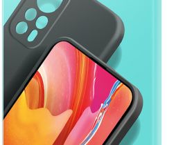 Клип-кейс BoraSCO Silicone для TECNO Spark 40 Pro Чёрный