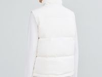 Вельветовый жилет, Бежевый