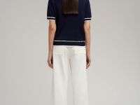 Легкий джемпер с короткими рукавами