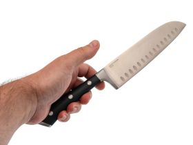 Кухонный нож Сантоку TuoTown BLANCHE, сталь 1.4116, рукоять пластик