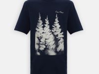 Футболка из хлопка с принтом