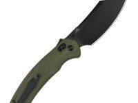 Складной нож Artisan Cutlery Simoon, сталь AR-RPM9, рукоять G10, зеленый/черный