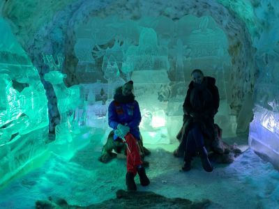 Зимняя сказка для российской спортсменки. Александра Скубова и Оксана Скалдина посетили Якутск