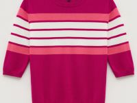Джемпер в полоску из вискозы