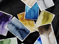 Акварель Гамма "Старый Мастер" 2,6 мл, умбра натуральная, (P.Br.7), ***, полупрозрачный