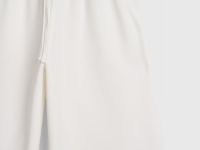 Трикотажные шорты для девочек, Белый