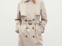 Классический тренч в длине миди