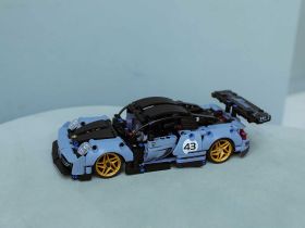 8043_MK Конструктор Blue Supercar