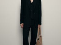 Однобортный жакет с добавлением льна