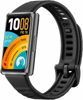 Умные часы HUAWEI Band 11 Pro чёрные, с чёрным ремешком