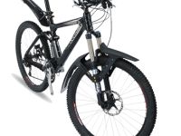 Комплект крыльев Topeak DeFender XC1/XC11 26&quot;-27.5&quot; TC9627 (черный / серый)