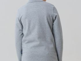 Футболка-поло с длинным рукавом для мальчика