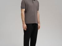 Свободное поло comfort fit из хлопкового джерси