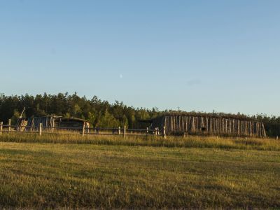 Памятное место, где в 1805 г. родился и вырос национальный герой якутского народа Василий Манчары