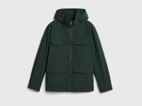 Куртка с накладными карманами, Зеленый