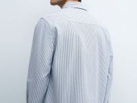 Рубашка из ткани оксфорд, Серый