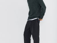 Брюки из вельвета, Серый