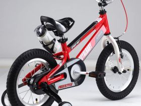 Детский велосипед Royal Baby Freestyle Space №1 16, год 2020, цвет Оранжевый