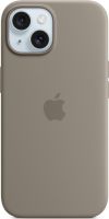Клип-кейс Apple Silicone с MagSafe для Apple iPhone 15 Plus Светло-серый