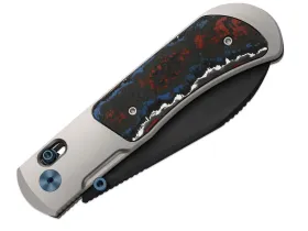 Складной нож Kizer Tycho, сталь M390, рукоять титан/карбон