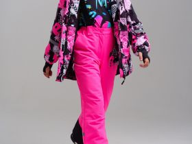 Комплект текстильный с полиуретановым покрытием для девочек: куртка, брюки