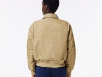 Женский бомбер Lacoste с воротником-поло