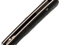 Складной нож Petrified BELUGA, сталь 14C28N, рукоять Carbon Fiber