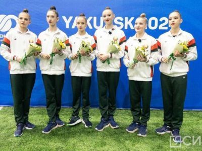 Команда Беларуси победила в групповых упражнениях по художественной гимнастике на играх «Дети Азии»