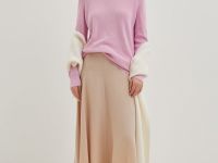 Джемпер из хлопка свободного силуэта