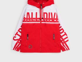 Куртка текстильная с полиуретановым покрытием для мальчиков (ветровка)