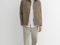 Куртка-рубашка, Бежевый