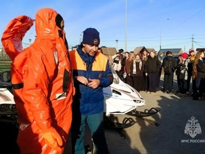 Школьникам Жатая рассказали о правилах безопасного поведения у воды осенью