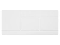 Палитра для акварели с крышкой "Сонет", пластик, 30х14 см, 29 ячеек