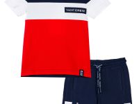 Комплект трикотажный для мальчиков: фуфайка (футболка), шорты