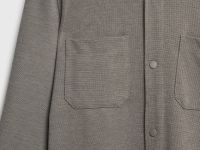 Рубашка из плотного трикотажа, Коричневый