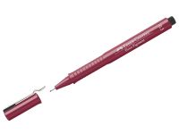 Ручка капиллярная Faber-Castell "Ecco Pigment" 0,5 мм, красный