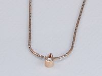 Подвеска из красного золота с бриллиантом э0201пд04170400