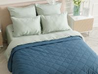 Покрывало Losanga, синее