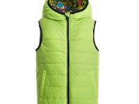 Жилет утепленный двусторонний для мальчика
