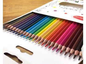 Набор карандашей цветных Acmeliae 24 цв, в картонном футляре