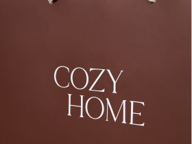 Пакет подарочный Cozy Home 45х35х12