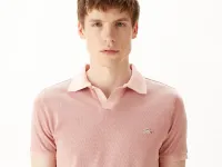 Мужское хлопковое поло Lacoste Regular Fit