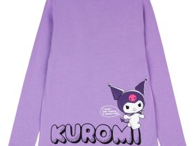 Фуфайка трикотажная для девочек (футболка с длинными рукавами)