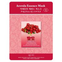 Тканевые маски для лица Mijin Acerola Essence Mask - Вишня