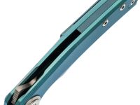 Складной нож Dr.Tech D4281BL, сталь M390, рукоять TC4, синий