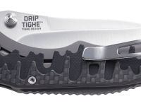 Полуавтоматический складной нож Drip Tighe, CRKT 1190, сталь 8Cr13MoV Satin, рукоять carbon fiber/G10