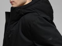 Утепленная куртка с капюшоном