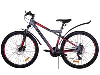 Горный велосипед Stels Navigator 710 MD 27.5 V020, год 2025, цвет Серый-Красный, ростовка 18