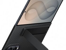 Чехол Samsung Carbon Standing Case Samsung Galaxy Z Fold8 графитовый черный