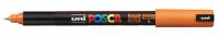 Маркер UNI "POSCA" PC-1MR, 0,7 мм, наконечник игольчатый, цвет оранжевый